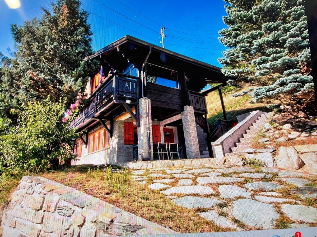 Chalet Edelweiss A Saint-Martin, Val D'Herens 외부 사진